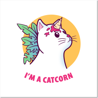 I'm a Catcorn Posters and Art